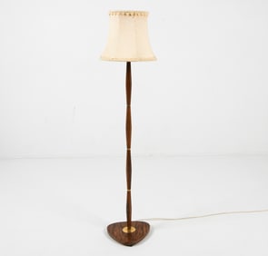 DANISH ROSEWOOD FLOOR LAMP C. 1960S