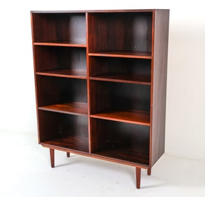 MID-CENTURY DANISH ROSEWOOD BOOKCASE C. 1970S