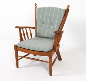 REGAN MOBLEFABRIK AARHUS STYLE OAK LOUNGE CHAIR