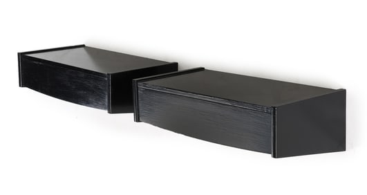 PAIR OF SCANDINAVIAN FLOATING NIGHT STANDS