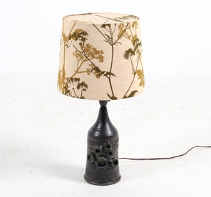 DANISH CERAMIC TABLE LAMP C. 1970S