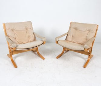PAIR OF INGMAR RELLING SIESTA EASY CHAIRS