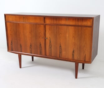 MID-CENTURY DANISH ROSEWOOD SIDEBOARD C. 1960S