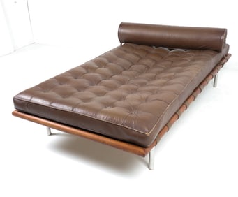MIES VAN DER ROHE KNOLL 'BARCELONA' DAYBED 1960S