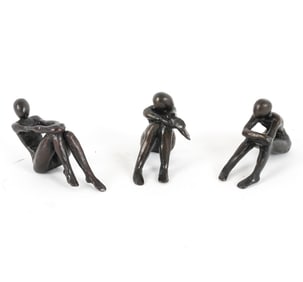 SUSAN J. GEISSLER BRONZE MINIATURE SCULPTURES