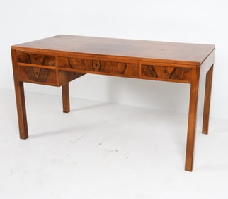 ERIK WORTS MID-CENTURY DANISH ROSEWOOD DESK