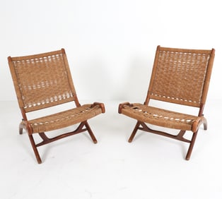 TEAK FOLDING CHAIRS