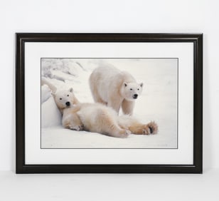 THOMAS D. MANGELSEN POLAR BEAR PHOTO PRINT