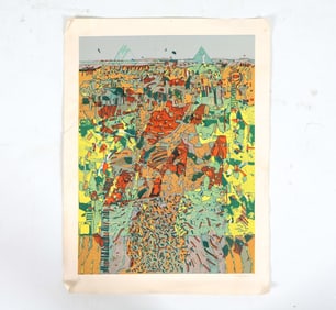 JEAN-PIERRE VIELFAURE (1930-2000) SILKSCREEN