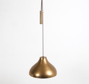 PAAVO TYNELL STYLE BRASS PENDANT LIGHT
