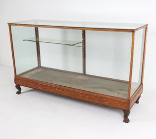 ANTIQUE VICTORIAN DISPLAY CABINET