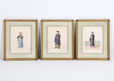CHINESE PORTRAIT PRINTS FROM 'COSTUME OF CHINA'