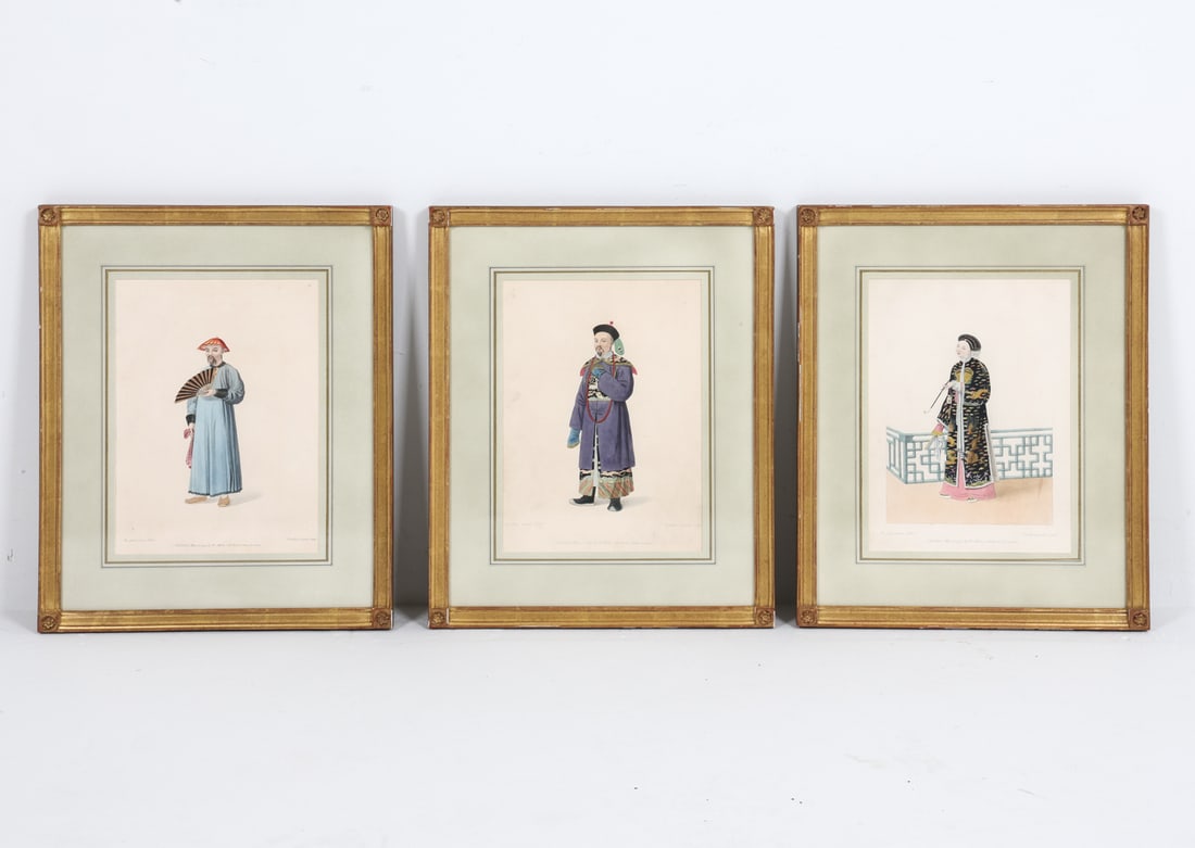 CHINESE PORTRAIT PRINTS FROM 'COSTUME OF CHINA' (1 of 15)