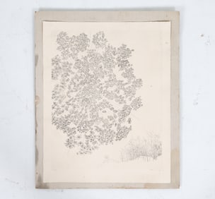PETER TAKAL (1905-1995) 'WINTER' DRYPOINT 1963