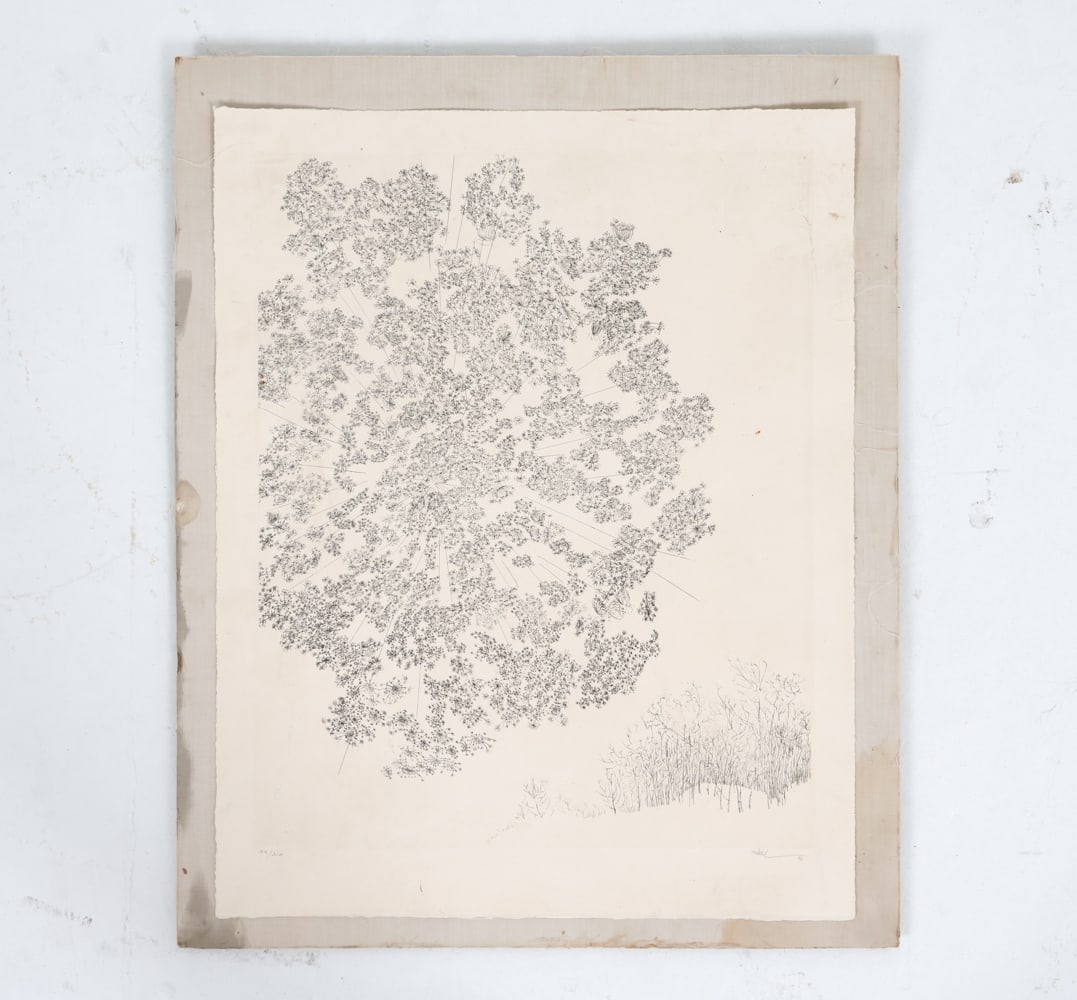 PETER TAKAL (1905-1995) 'WINTER' DRYPOINT 1963 (1 of 9)