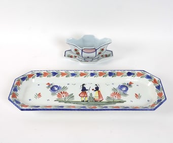 QUIMPER FRENCH CERAMICS GROUPING