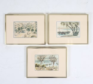DAVID GILBOA (1910 - 1976) LITHOGRAPHS