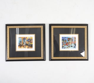 (2) ALEXANDER ASTAHOV (RUSSIA B.1955) SERIGRAPHS