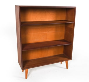DANISH TEAK BOOKCASE C. 1960S