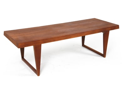 DANISH TEAK COFFEE TABLE C. 1960S