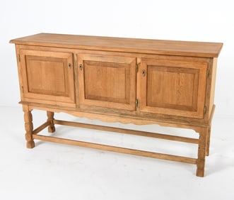 HENNING KJAERNULF DANISH OAK SIDEBOARD C. 1970S