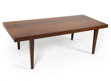 DANISH ROSEWOOD COFFEE TABLE C. 1960S