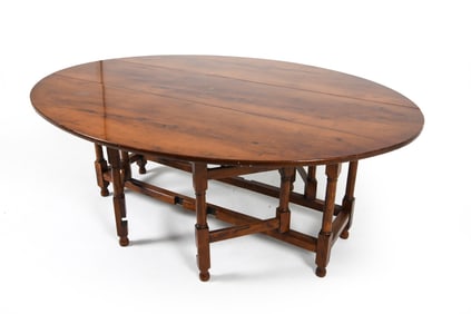 SCANDINAVIAN GATELEG DINING TABLE