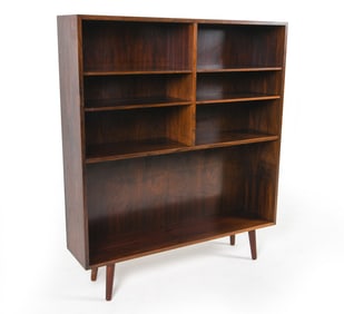 OMANN JUN MODEL 5 ROSEWOOD BOOKCASE C. 1960S