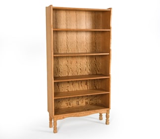 MID-CENTURY DANISH OAK BOOKCASE C. 1970S