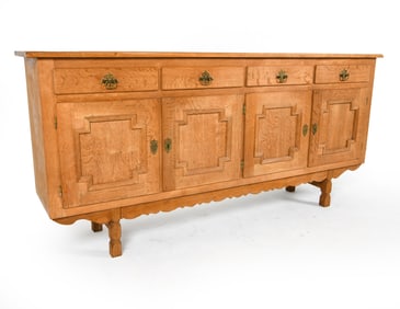 HENNING KJAERNULF STYLE DANISH OAK SIDEBOARD
