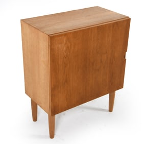 BRAMIN SYSTEM 160 DANISH OAK CABINET C. 1960S