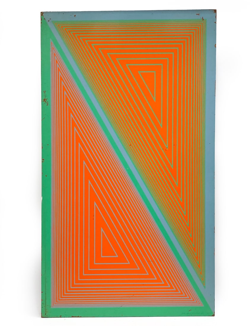 RICHARD ANUSZKIEWICZ (1930-2020) SCREENPRINT (1 of 10)