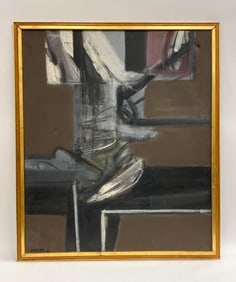 GIUSTINO VAGLIERI (ITALIAN 1929-2000) ABSTRACT O/C