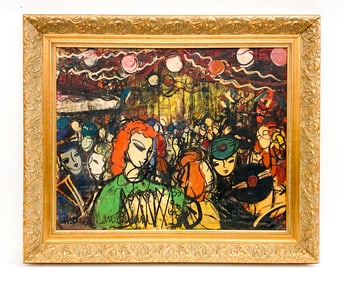 MICHEL MARIE POULAIN (FRENCH, 1906-1991) O/C