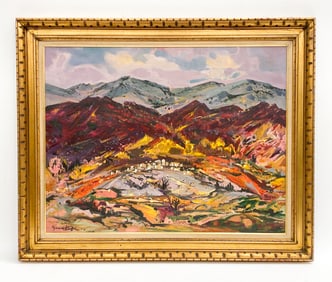MAURICE BUFFET (FRENCH, 1909-2000) PROVENCE O/C
