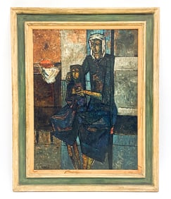 GIANCARLO ISOLA (ITALIAN, 1927-2018) PORTRAIT