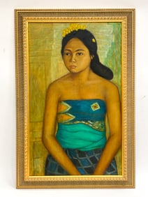 MODERN INDONESIAN YOUNG WOMAN O/C