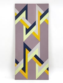 LARGE 1971 ABSTRACT O/C PAINTING