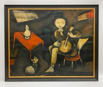 AMP SMIT (DUTCH 1903-1976) MODERNIST O/C