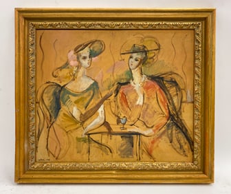 1940S SEATED WOMEN O/C