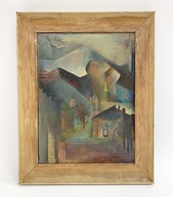 MODERNIST LANDSCAPE O/B C. 1945