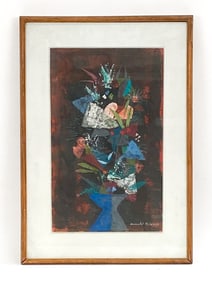 ARNOLD BLANCH (1896-1968) STILL LIFE GOUACHE