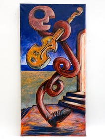 TABO TORAL (B. 1950) MODERN ABSTRACT GUITARIST