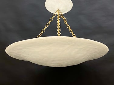 MARC BANKOWSKY "MOON" PLASTER PENDANT LIGHT