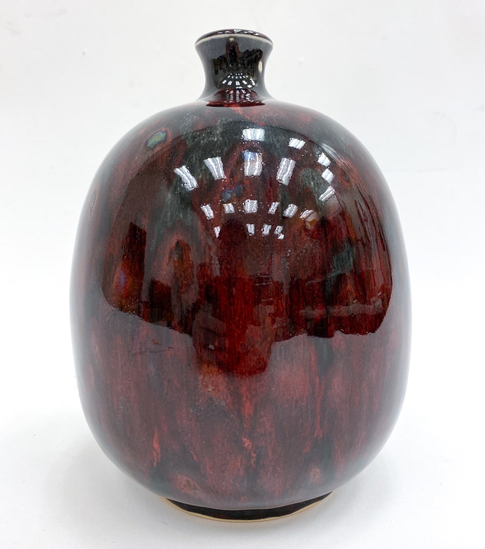 SVEN HOFVERBERG SWEDISH CERAMIC VASE (1 of 11)