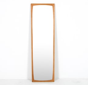 FROSEKE SWEDISH OAK WALL MIRROR C. 1960S
