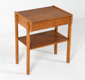 MID-CENTURY DANISH TEAK SIDE TABLE C. 1960S