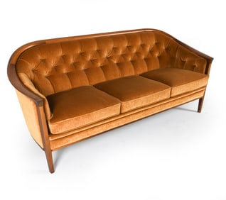 BRODERNA ANDERSSON 'FABIOLA' MOHAIR SOFA C. 1960S