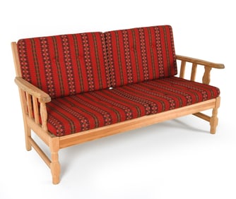 MID-CENTURY DANISH OAK SOFA C. 1970S