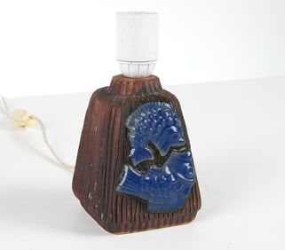 SWEDSIH CERAMIC TABLE LAMP C. 1970S